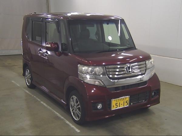 Микровэн кей-кар Honda N Box кузов JF1 минивэн Custom G L Package